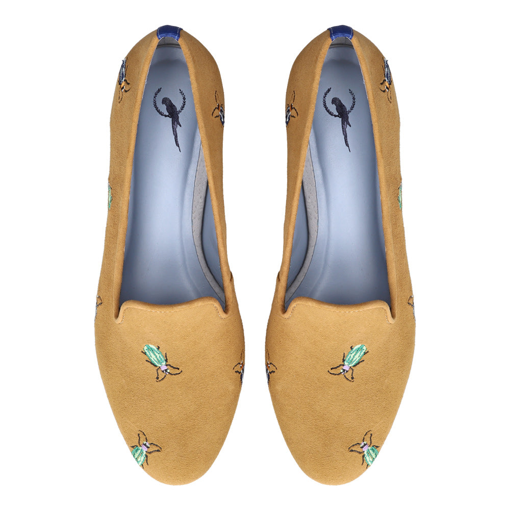 Loafer Summer Camurça Caramelo