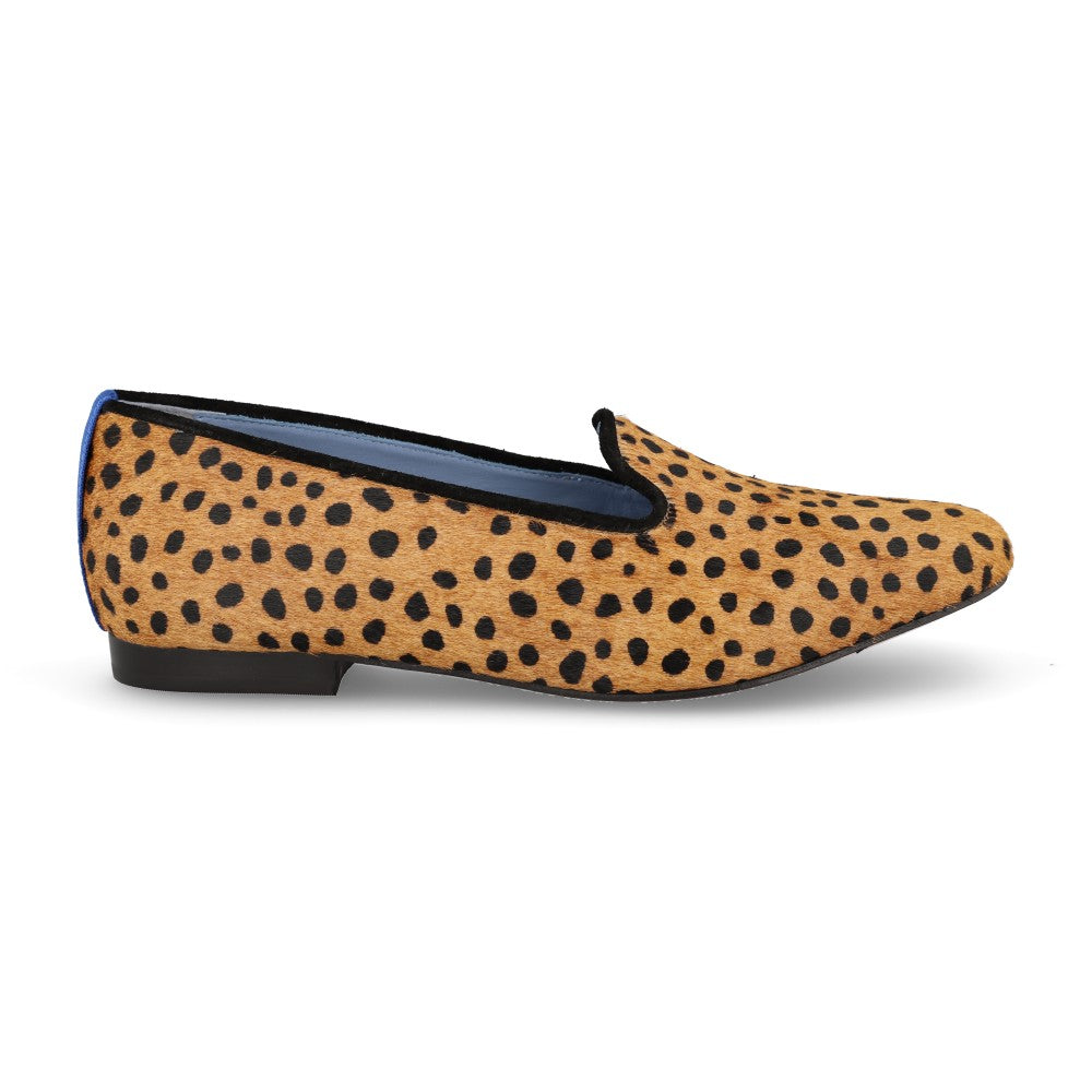 Loafer Pelo Cheetah Caramelo