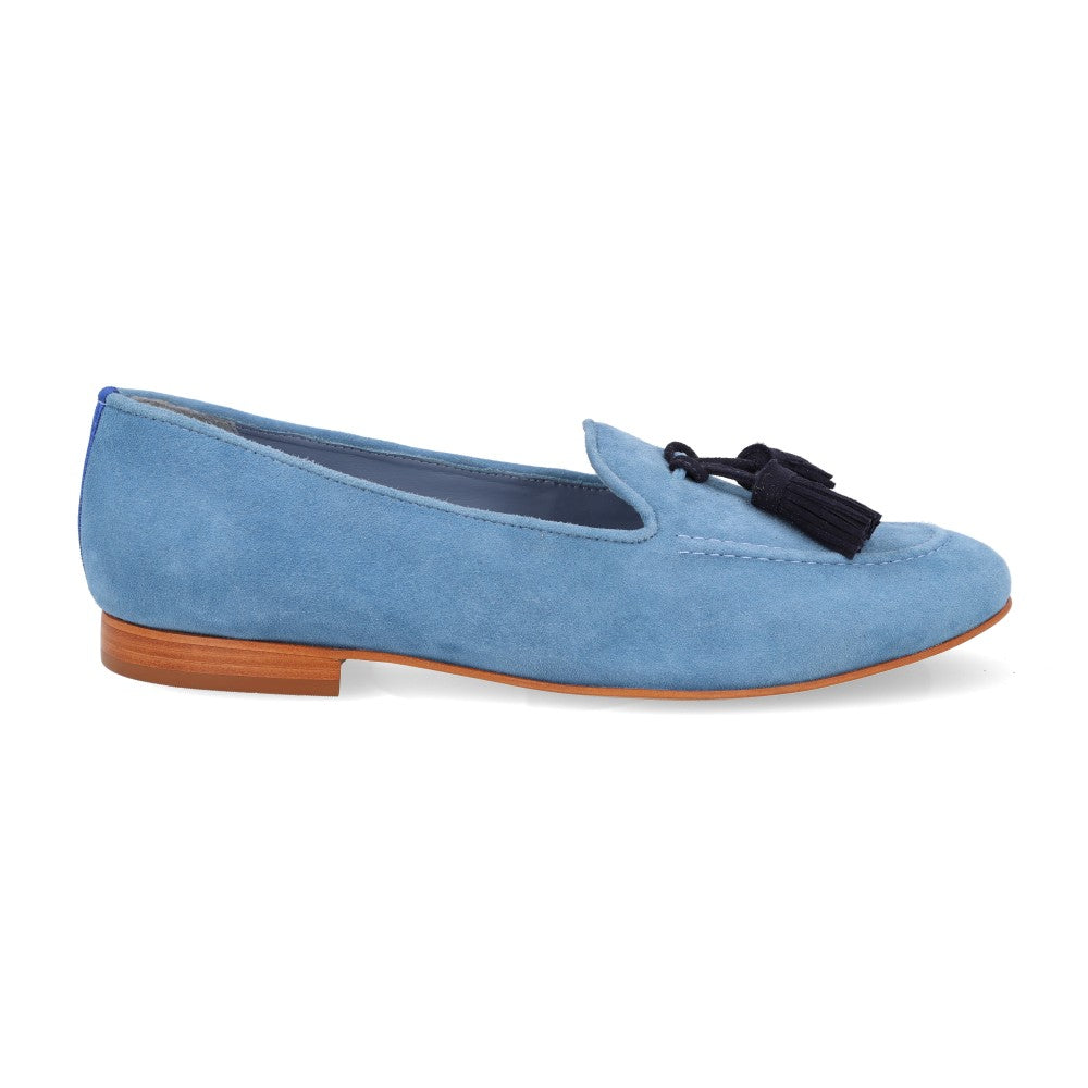 Loafer Tassel Masculino Azul
