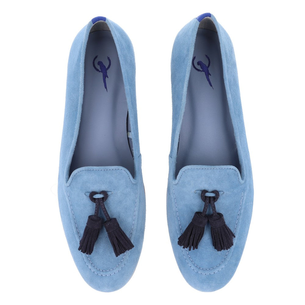 Loafer Tassel Masculino Azul