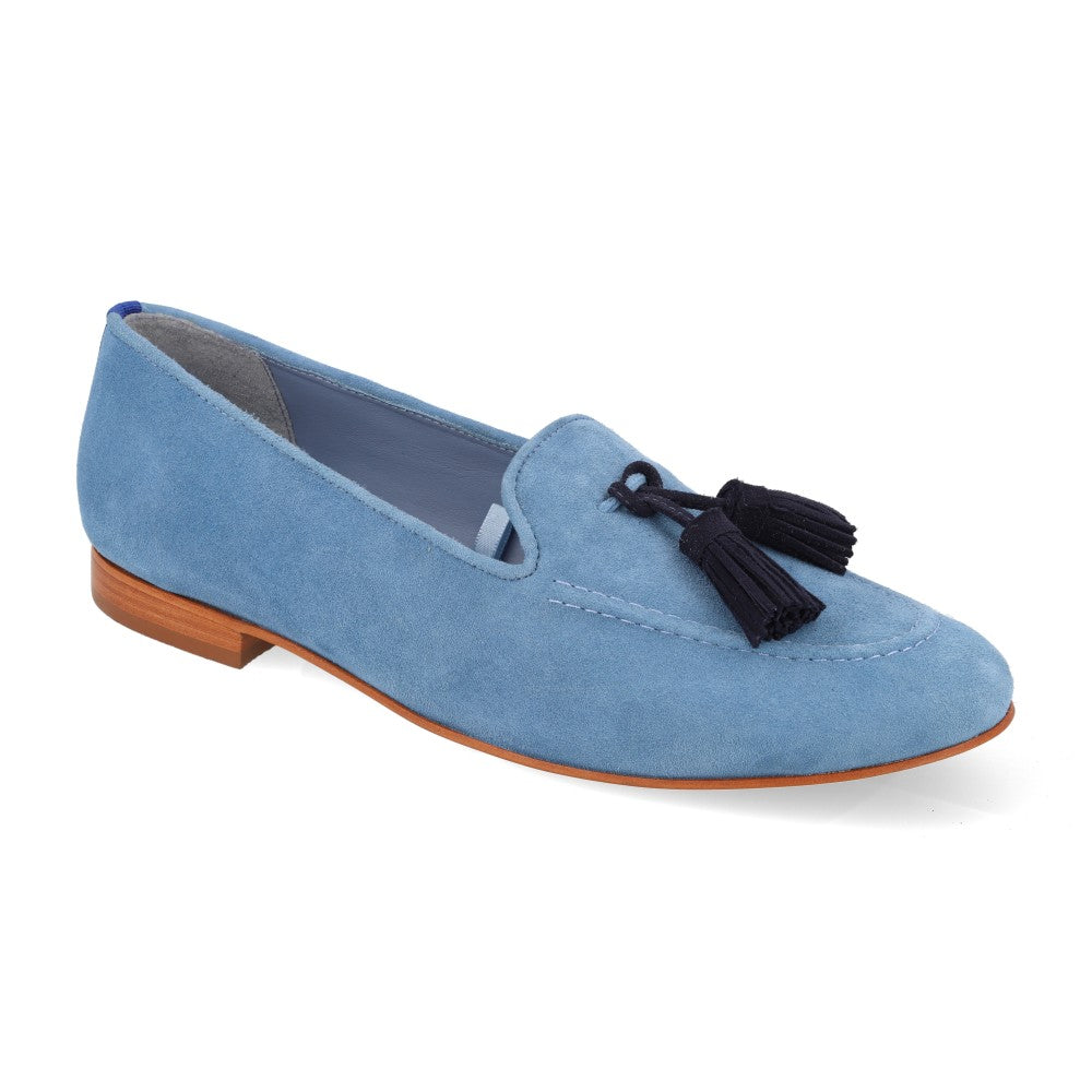 Loafer Tassel Masculino Azul