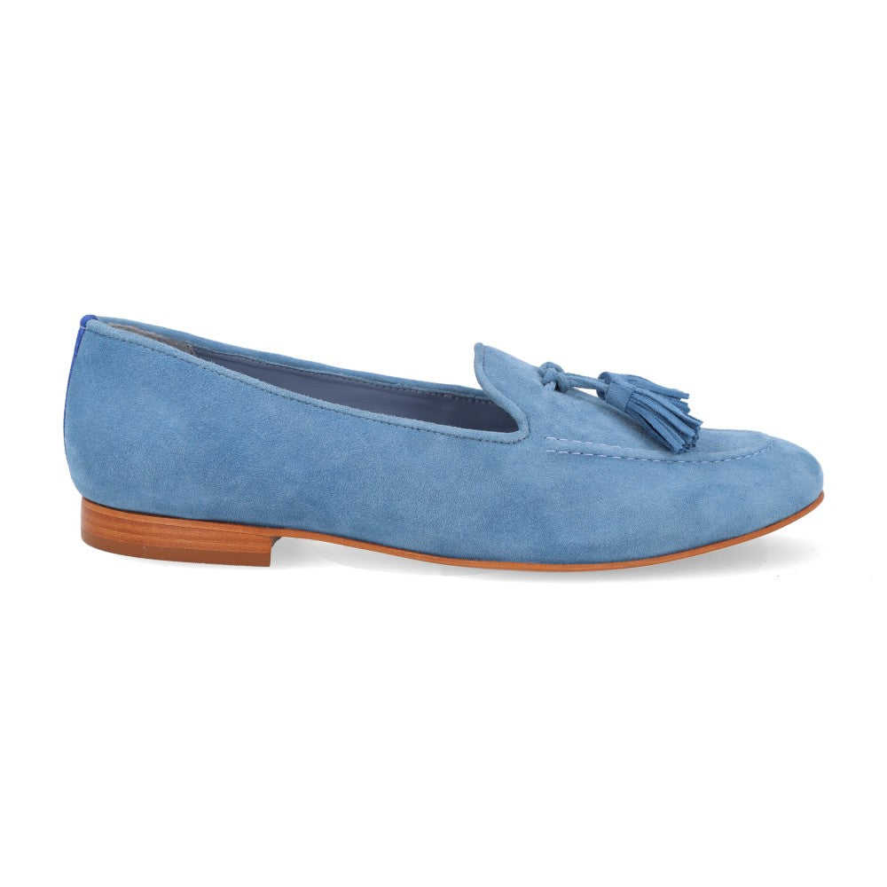 Loafer Tassel Masculino Azul