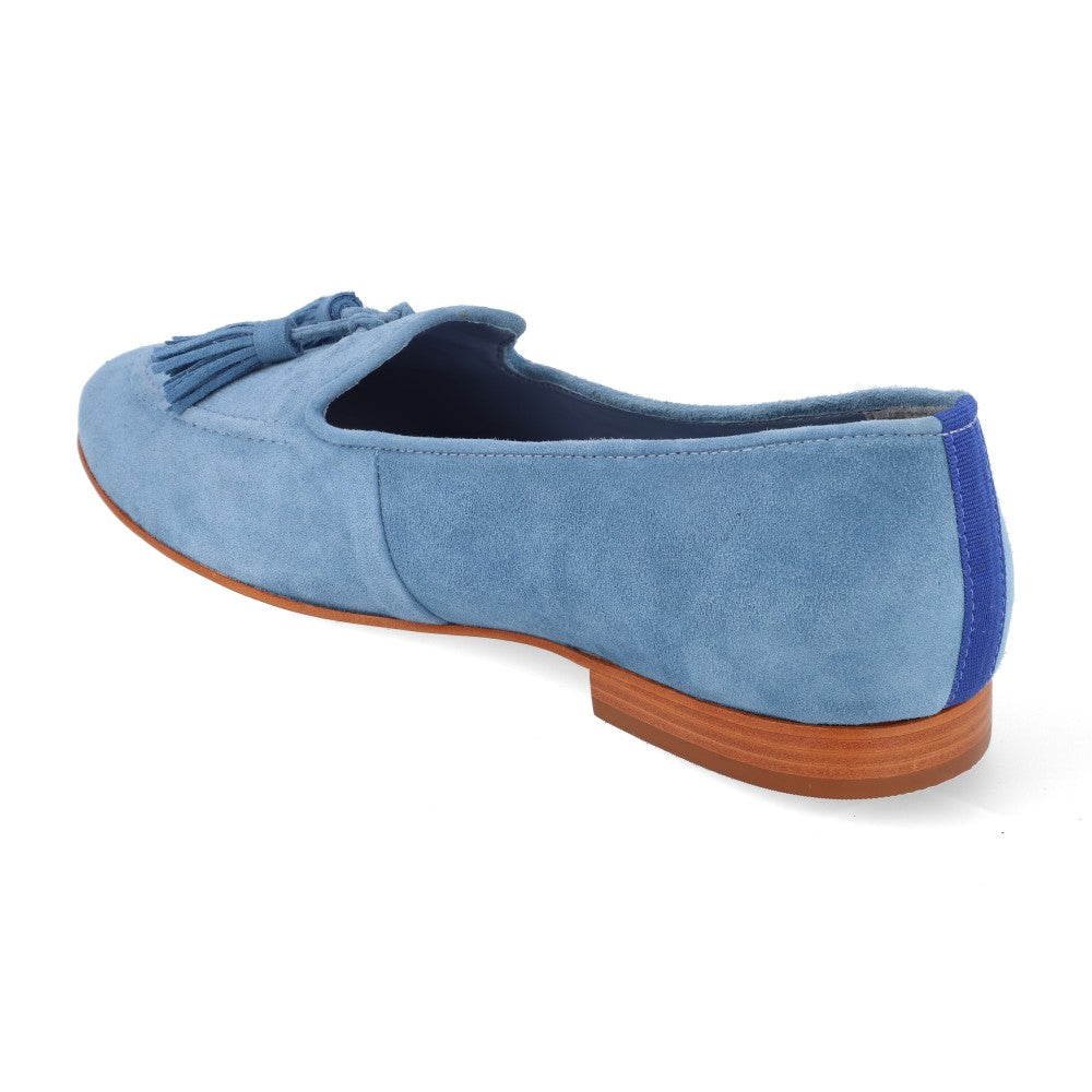 Loafer Tassel Masculino Azul