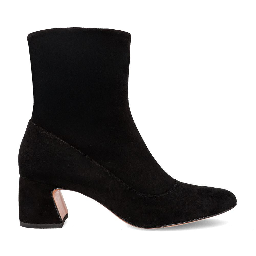 Bota Slim Camurça Preta