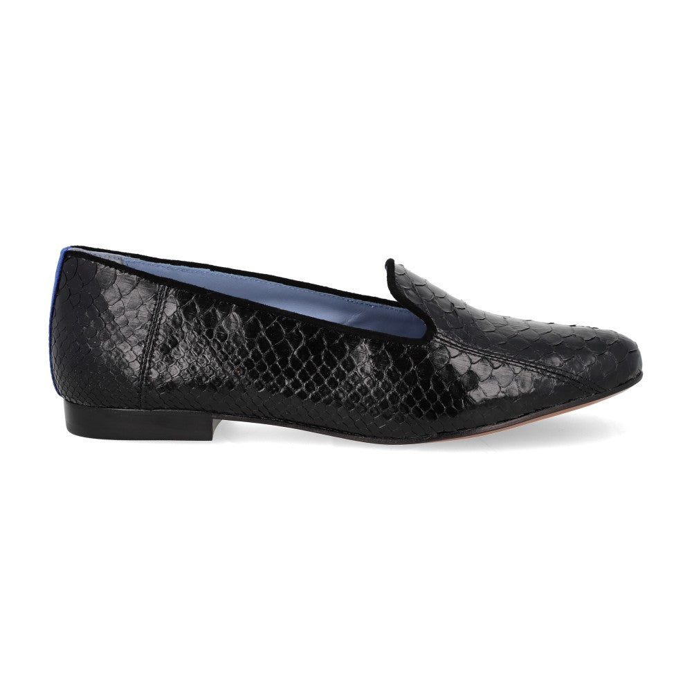 Loafer Python Preto