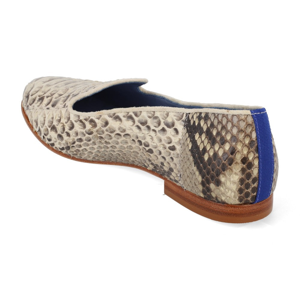 Loafer Python Branco