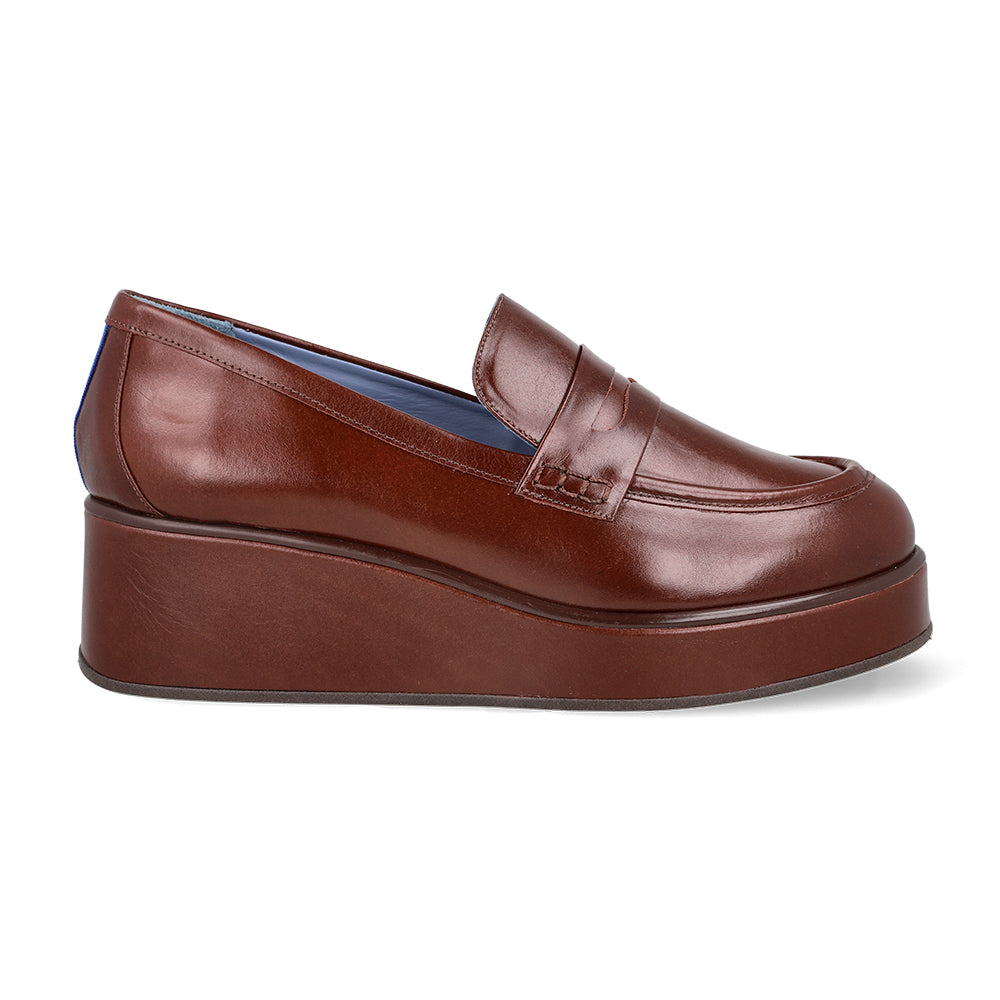 Penny Loafer Wedge Cravo