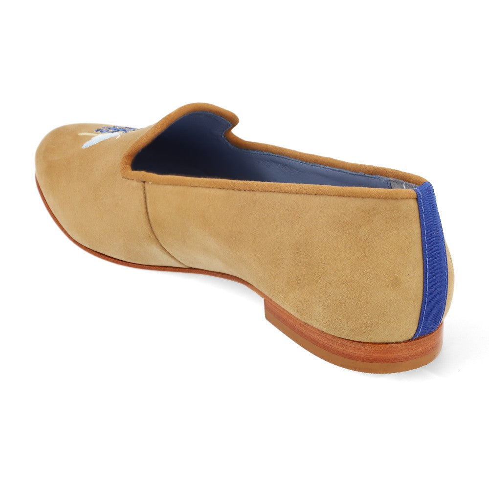 Loafer Insect Camurça Caramelo