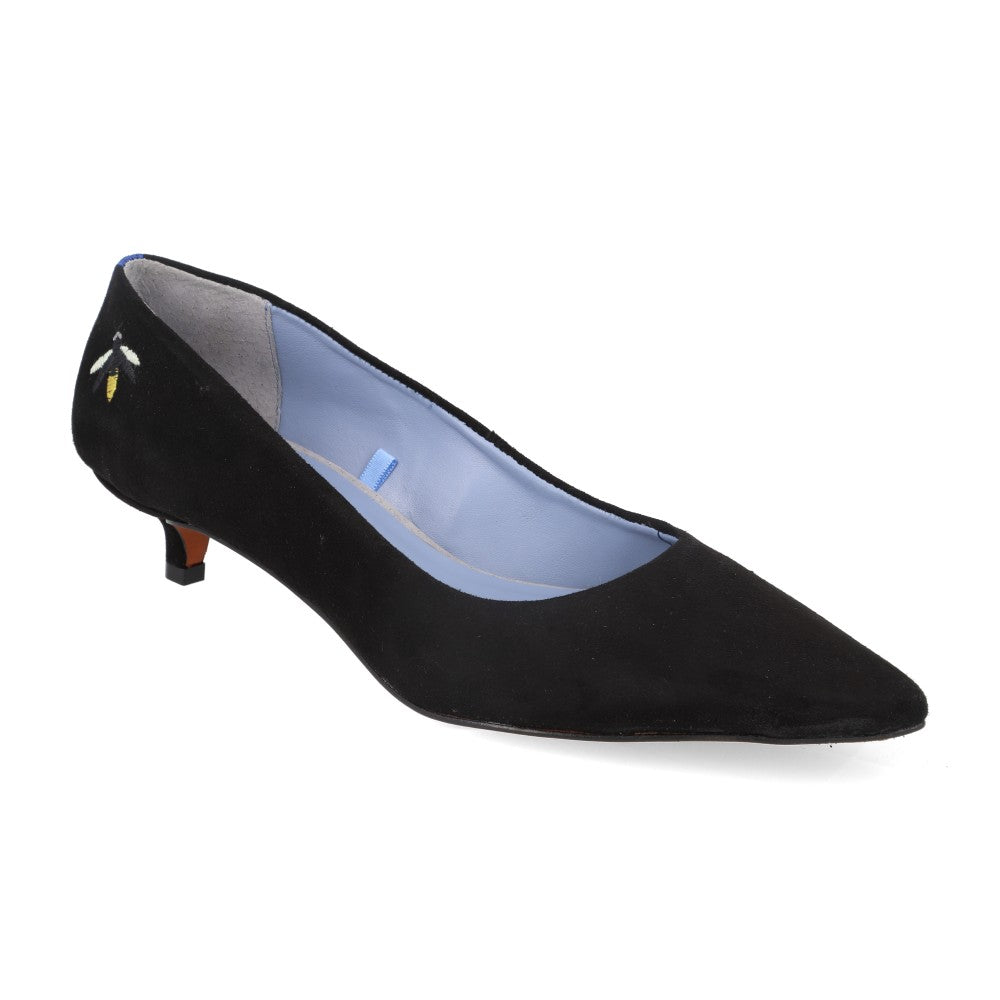Scarpin Classic Camurça Preto
