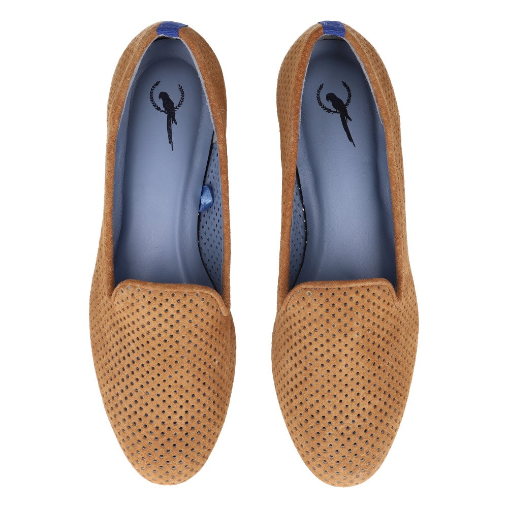 Loafer Saudade Camurça Camel