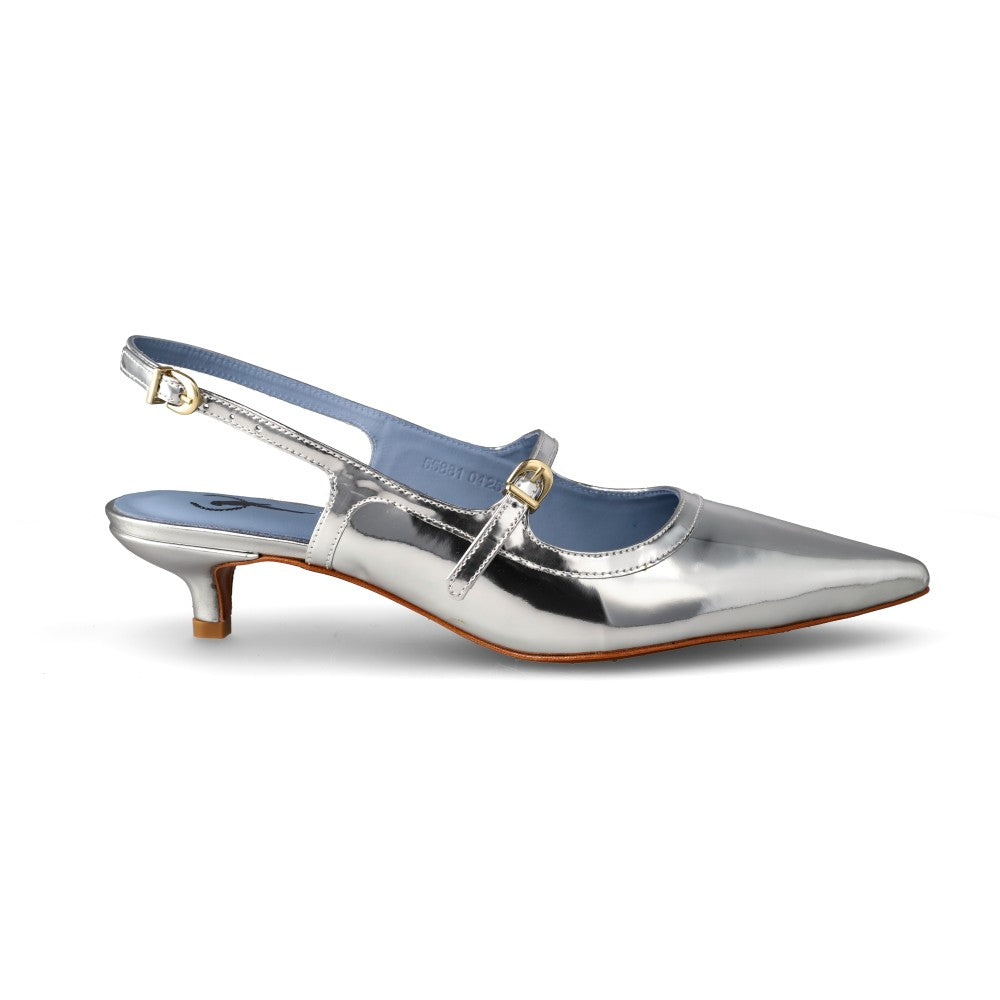 Slingack Fabulous Couro Specchio Prata