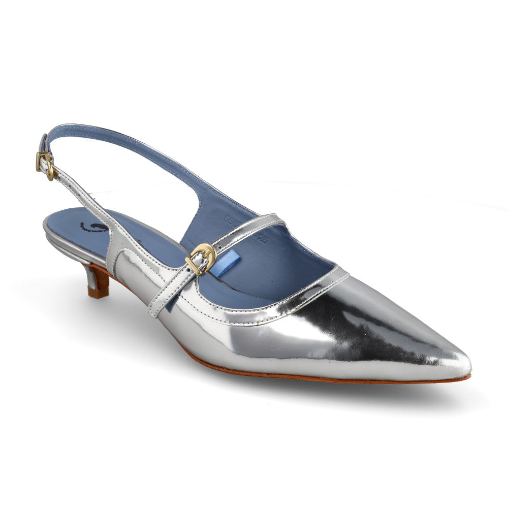 Slingack Fabulous Couro Specchio Prata