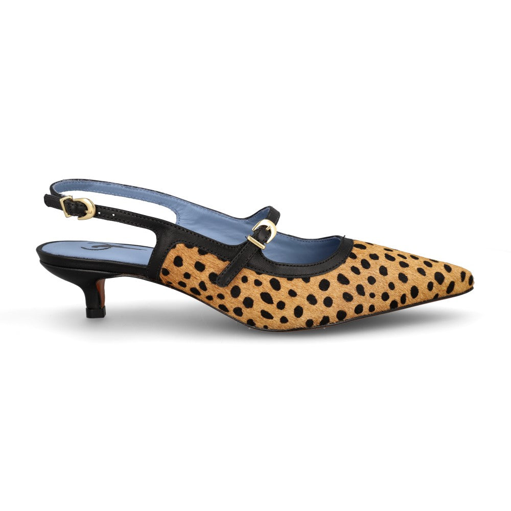 Slingback Fabulous Cheetah