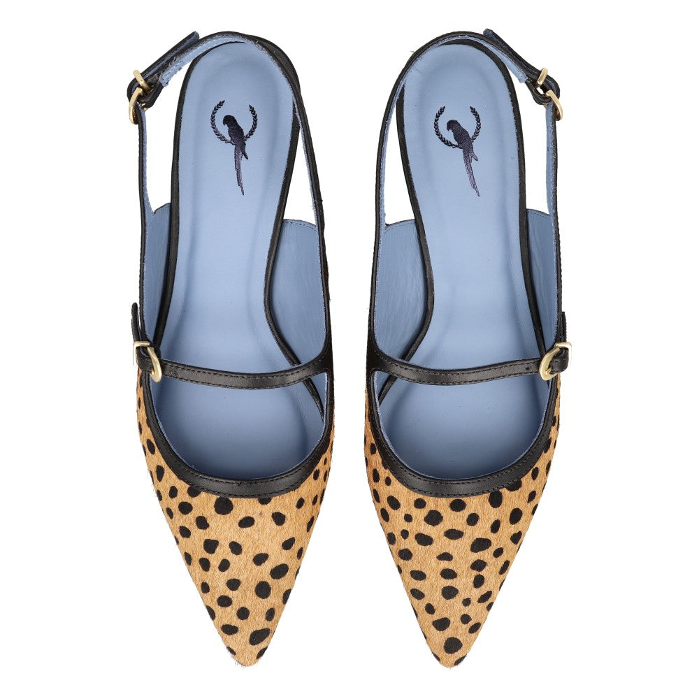 Slingback Fabulous Cheetah