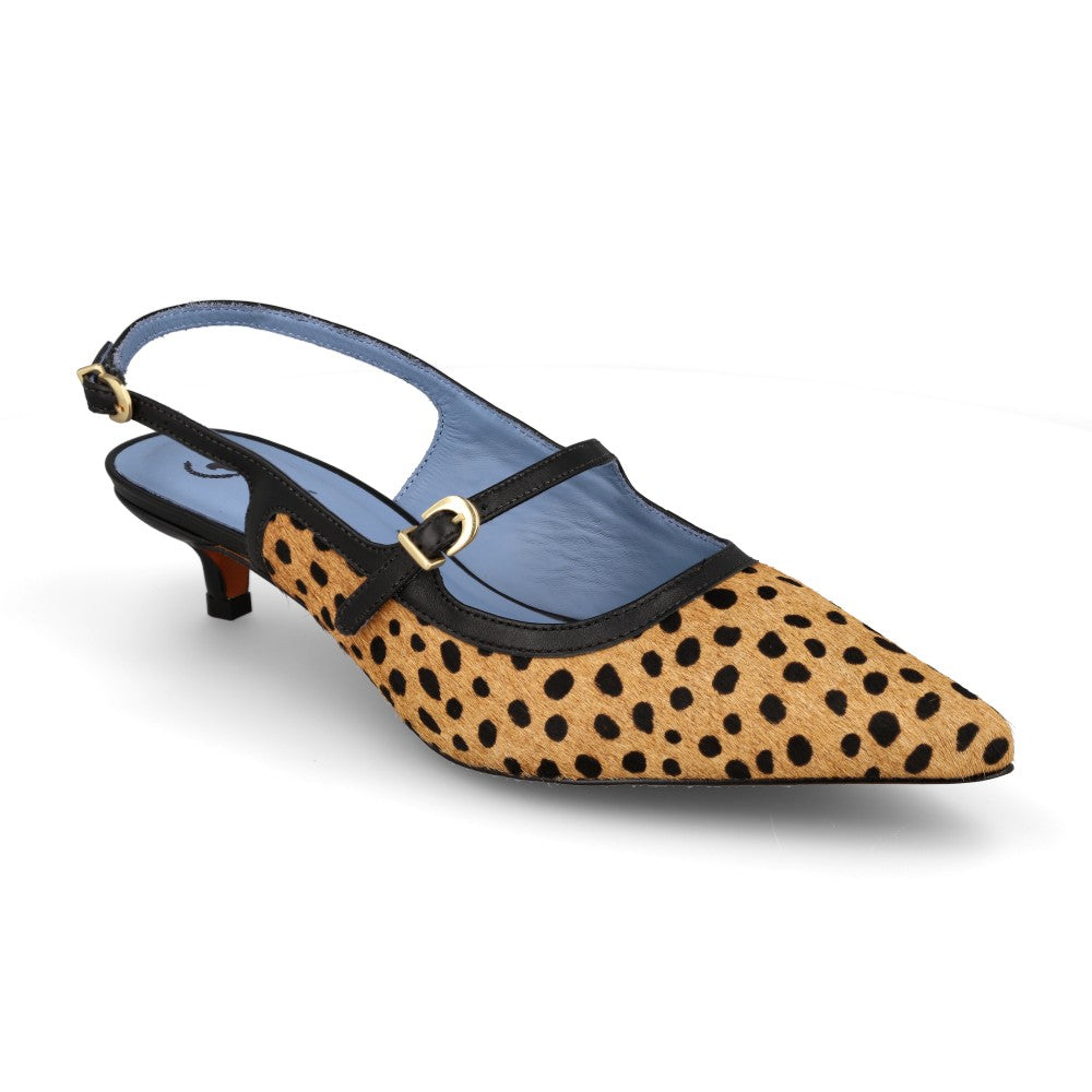 Slingback Fabulous Cheetah