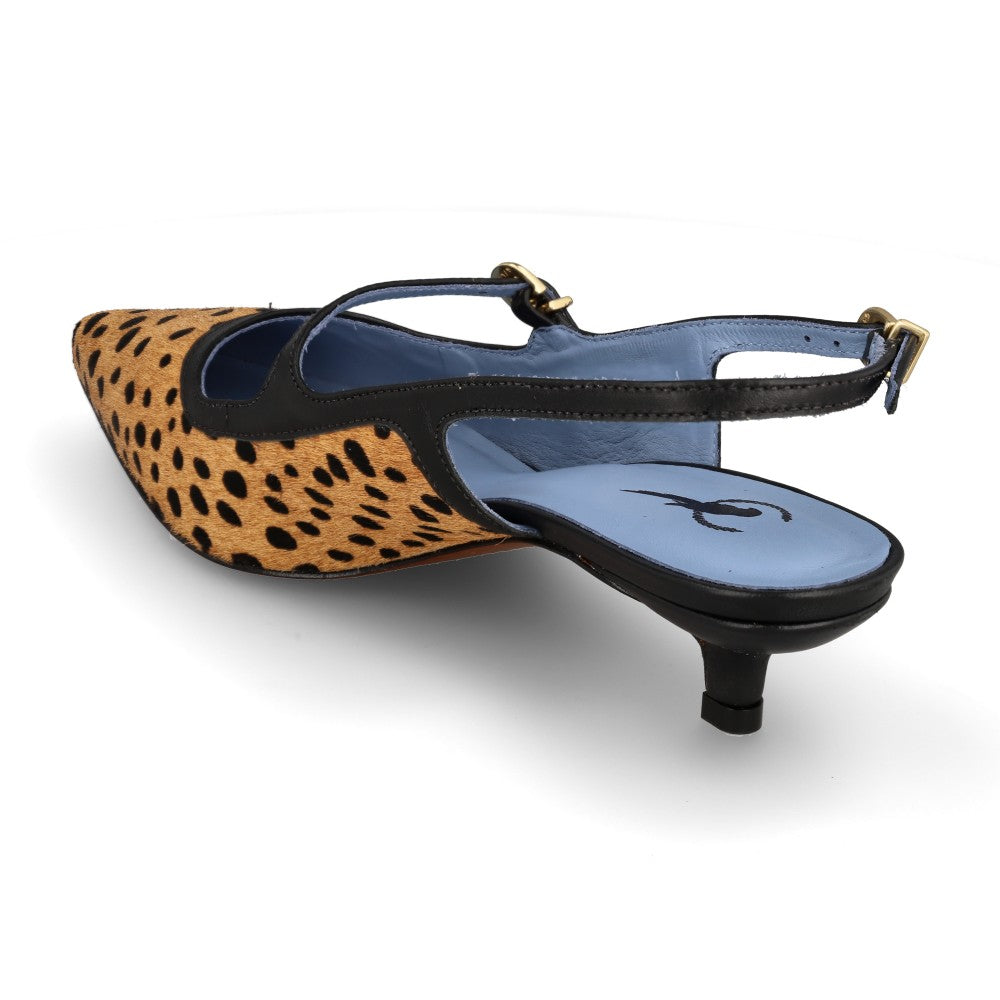 Slingback Fabulous Cheetah