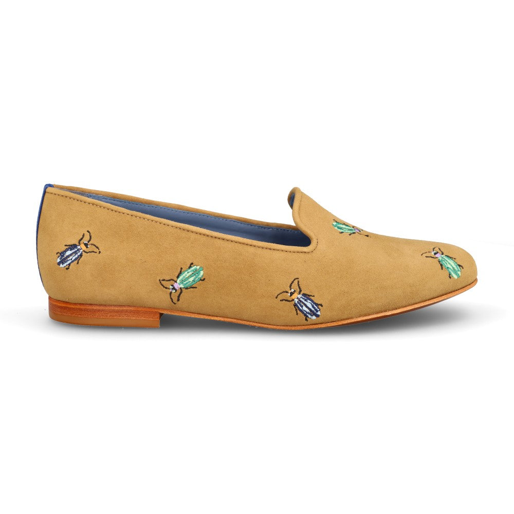 Loafer Summer Camurça Caramelo