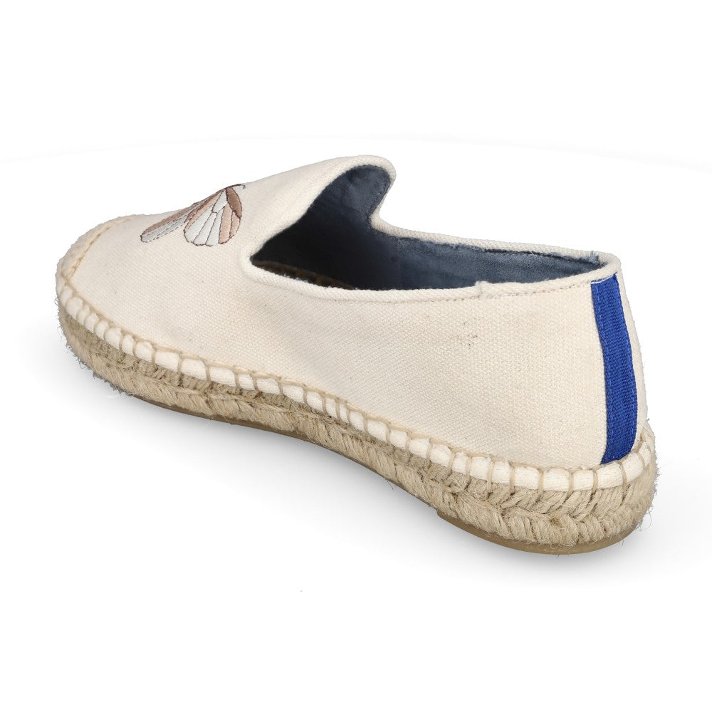 Espadrille Butterfly Lona Off White