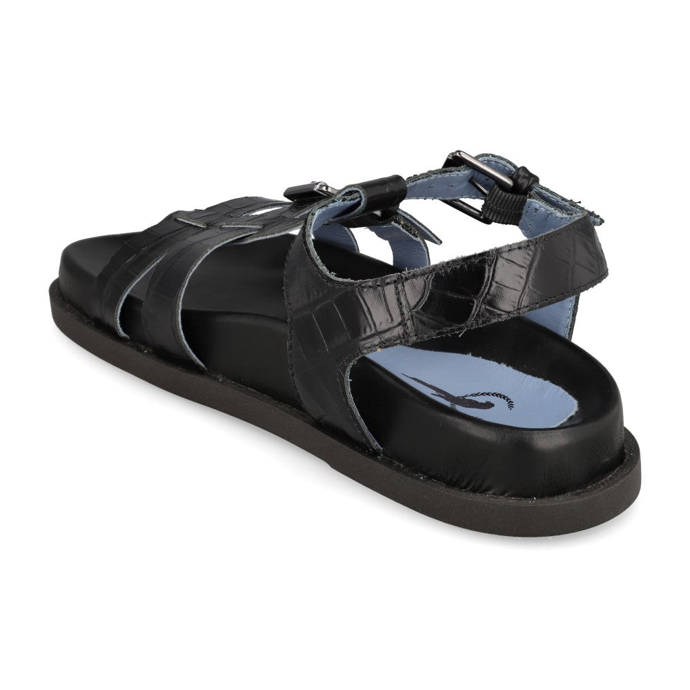 Papete Wild Croco Preto