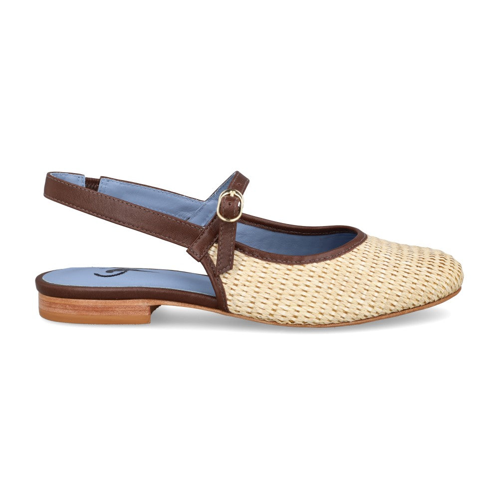 Sapatilha Capri Palha Natural