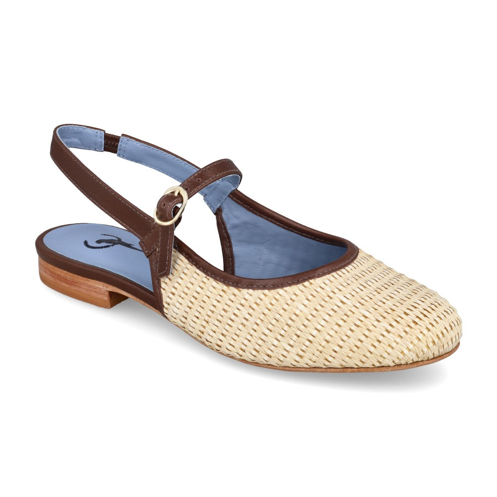 Sapatilha Capri Palha Natural