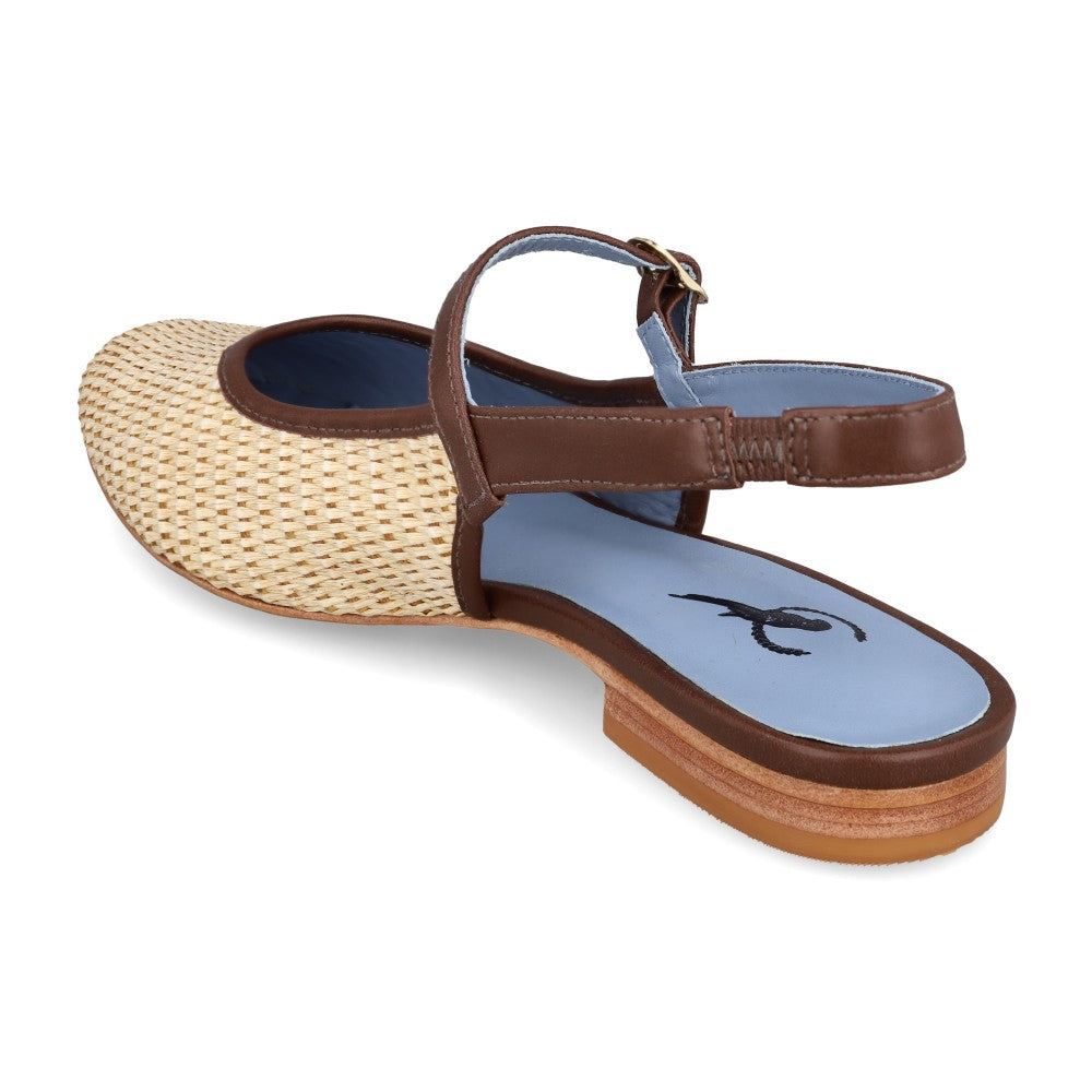 Sapatilha Capri Palha Natural