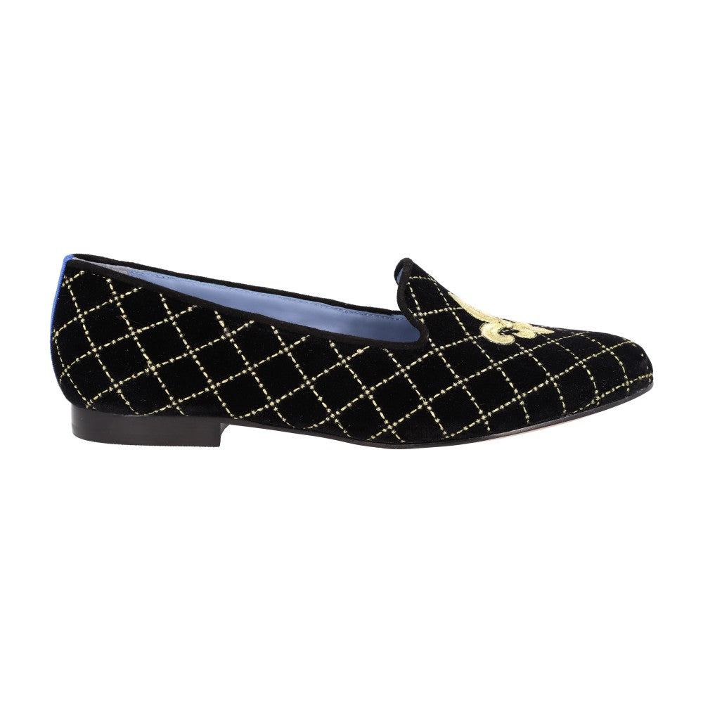 Loafer Imperial Veludo Preto
