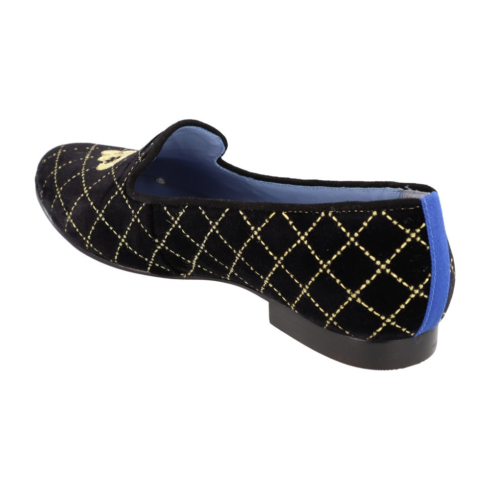 Loafer Imperial Veludo Preto