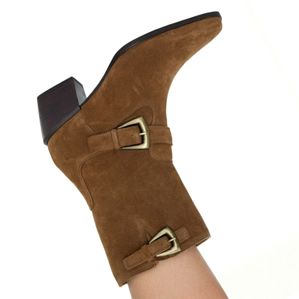 Bota Nashville Camurça Capuccino