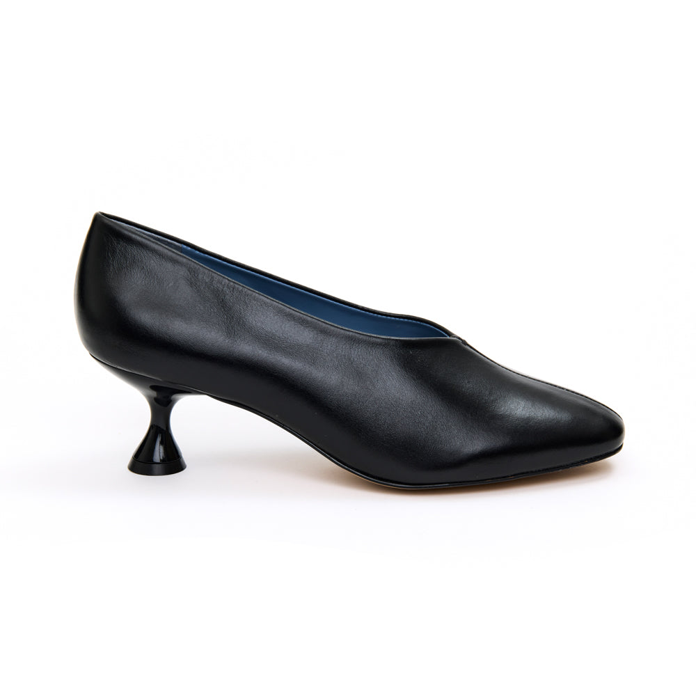 Scarpin Royal Couro Preto