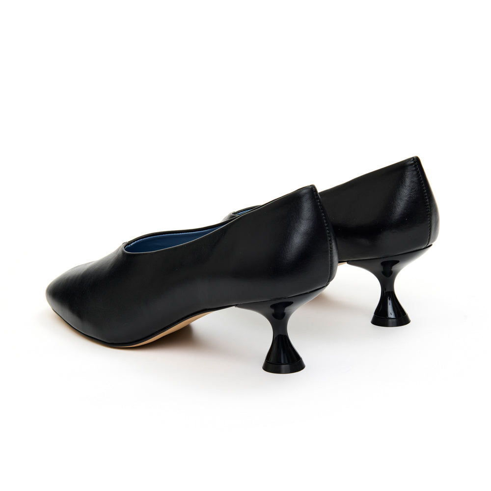 Scarpin Royal Couro Preto