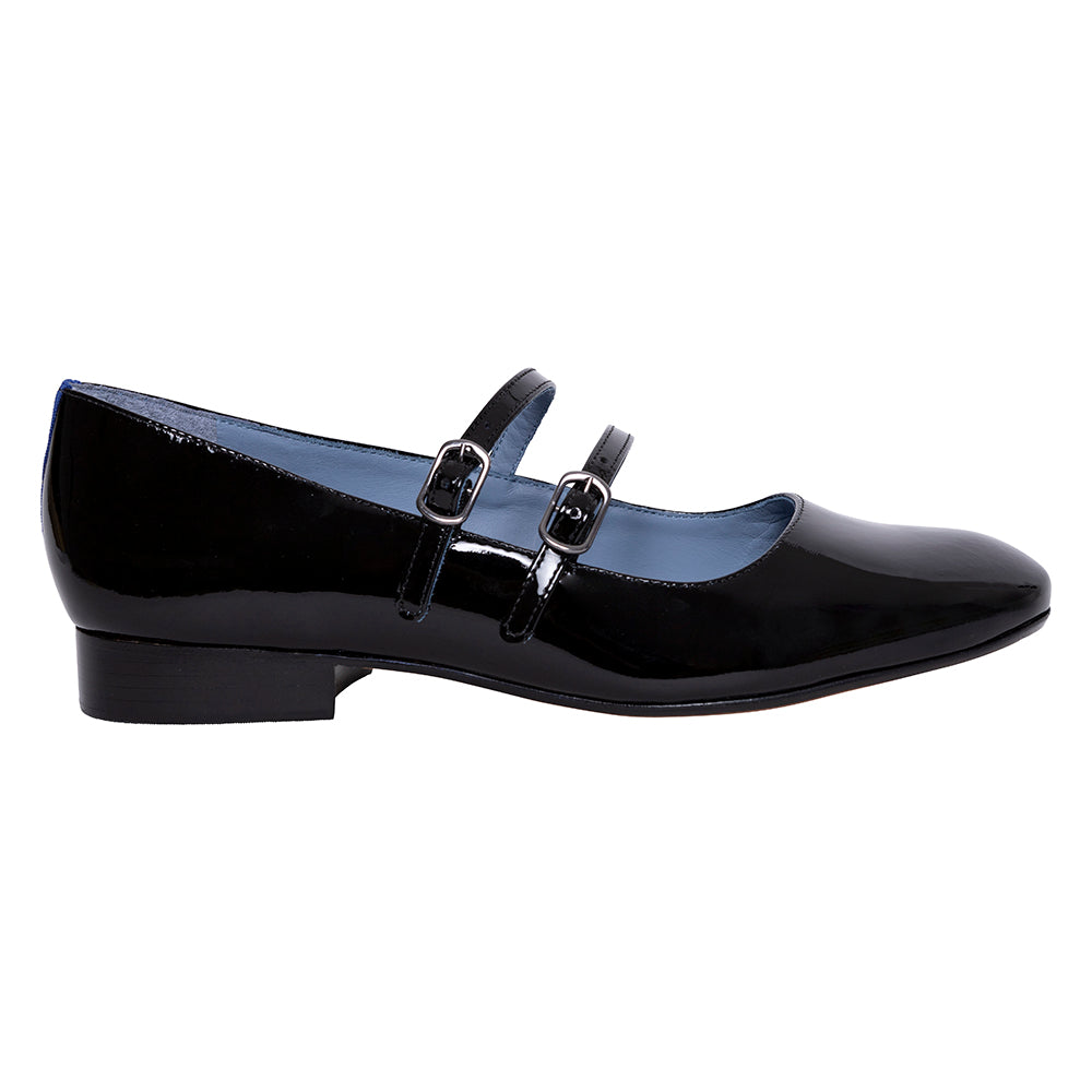 Sapatilha Doll Verniz Preto