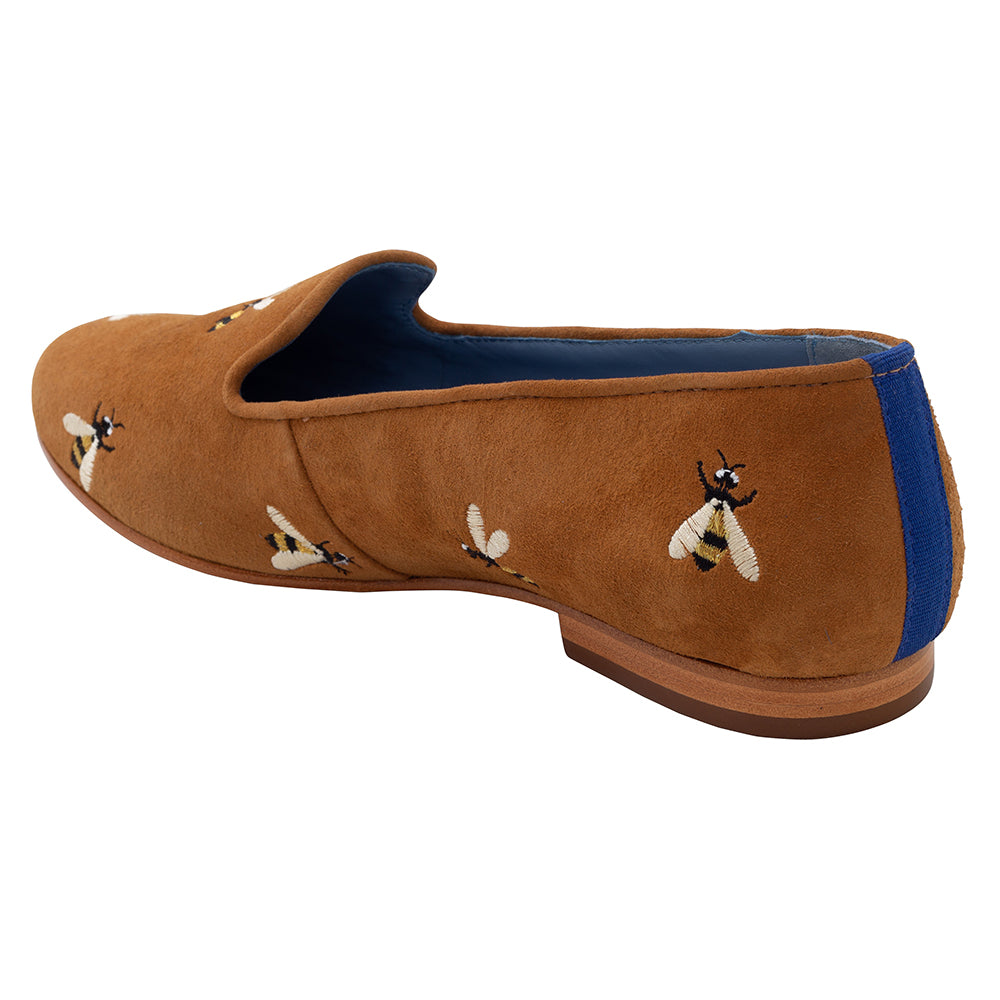 Loafer Hive Camurça Caramelo