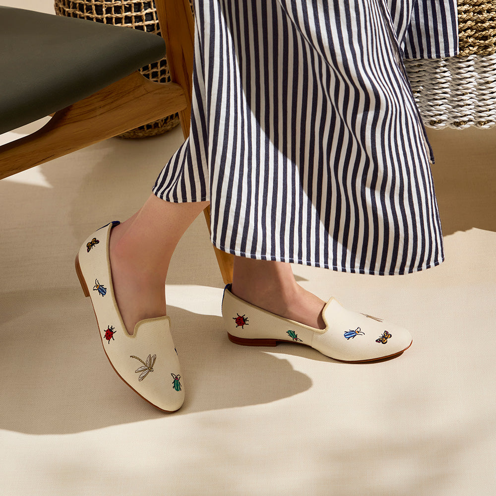 Loafer Royal Insect Lona Off White