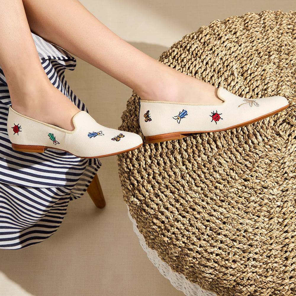 Loafer Royal Insect Lona Off White