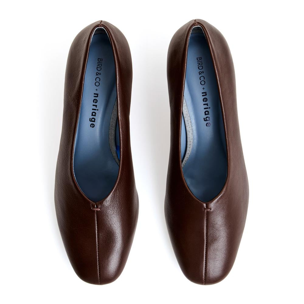 Scarpin Royal Couro Marrom