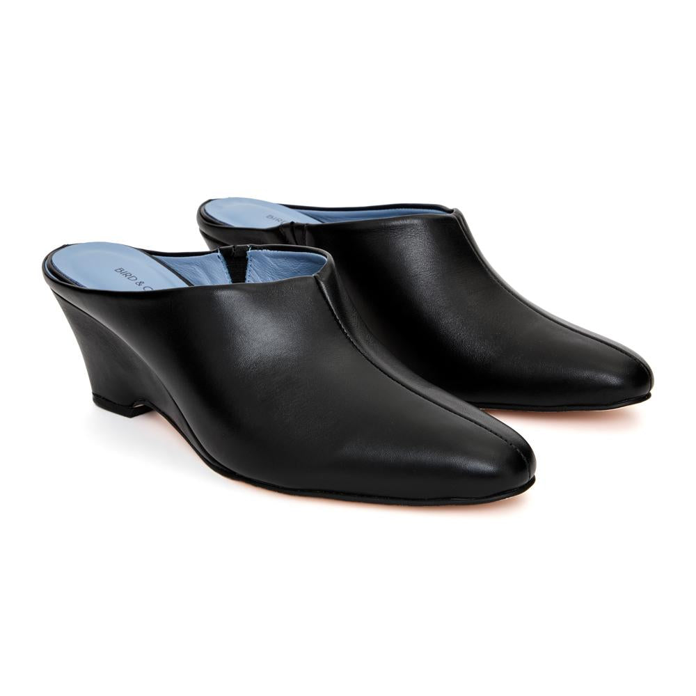 Mule Royal Couro Preto