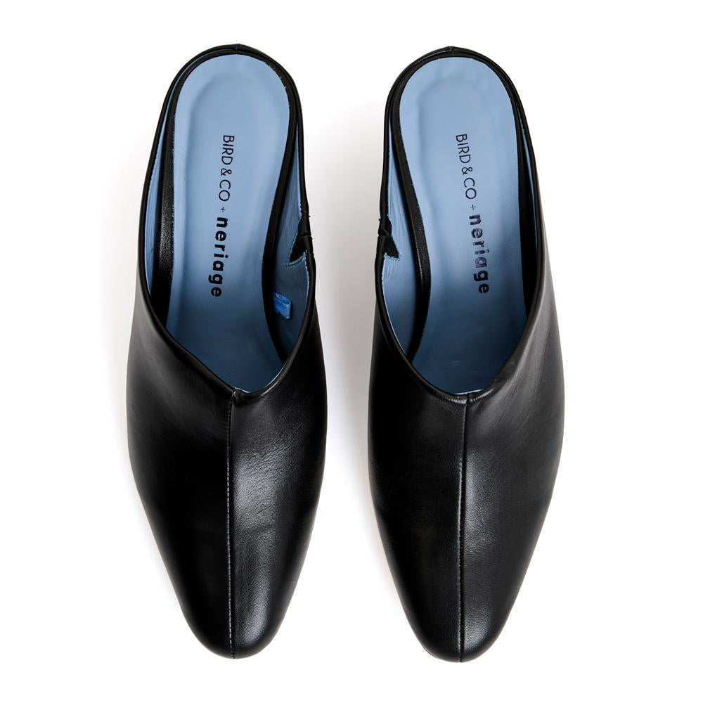 Mule Royal Couro Preto