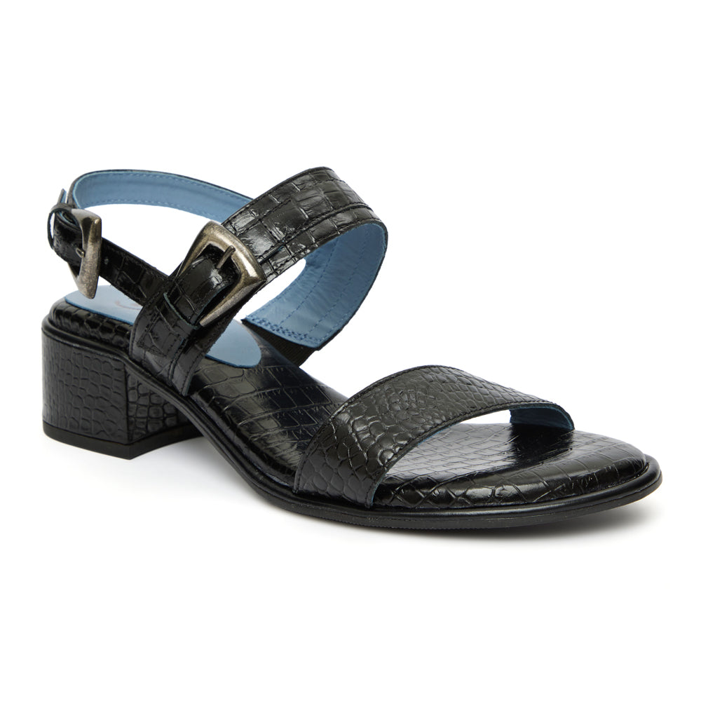 Sandalía Croco Preto
