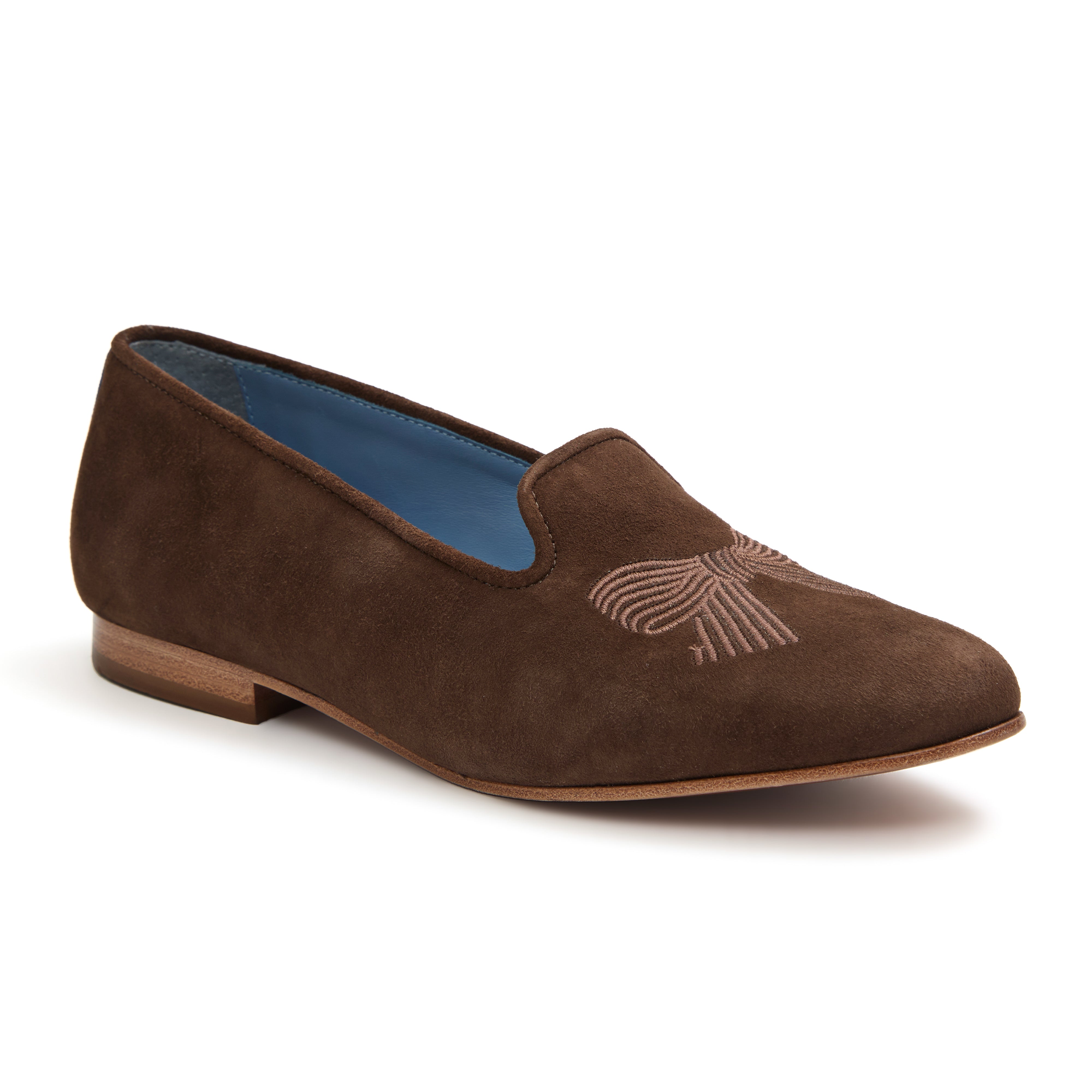 Loafer Lace Camurça Marrom Monica Salgado