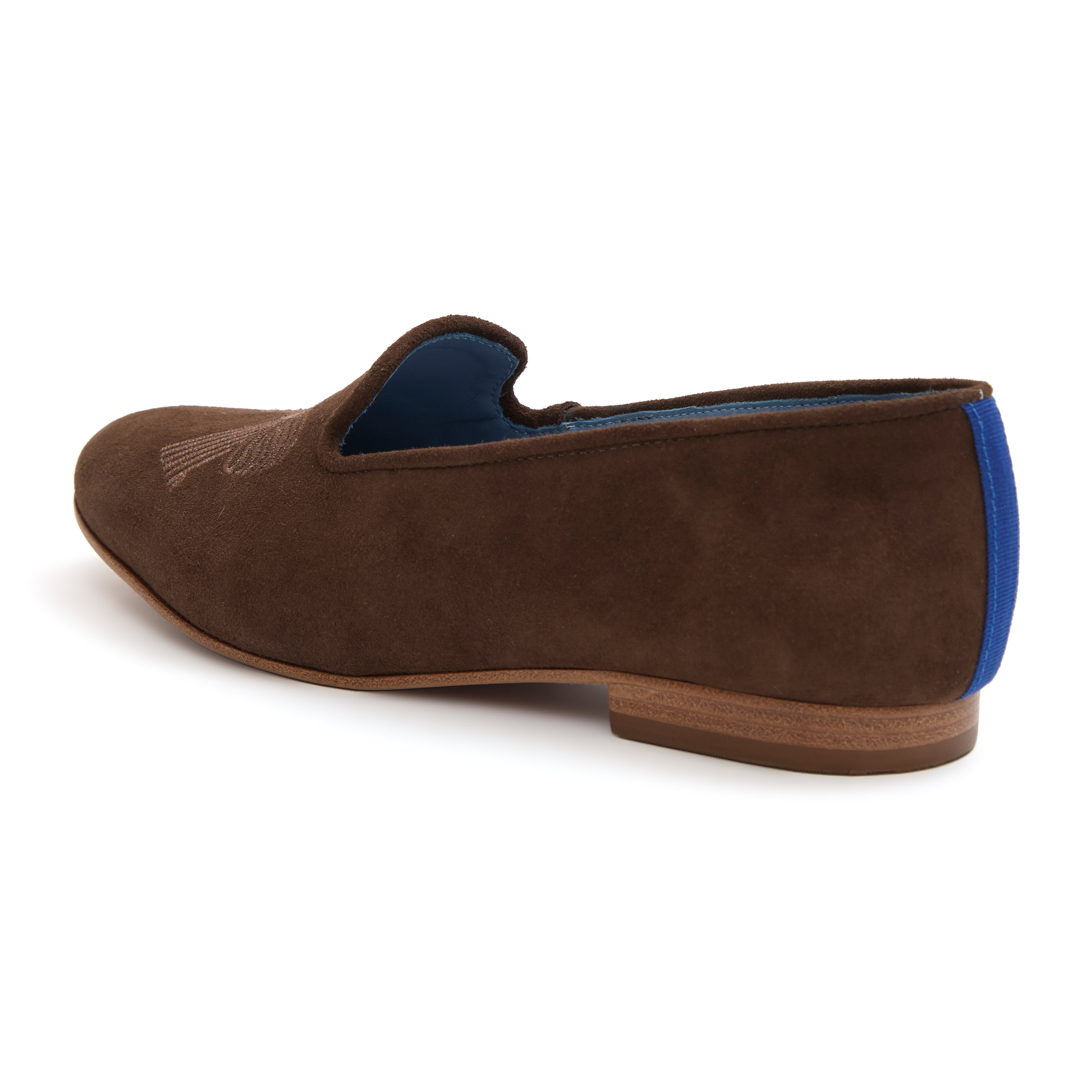 Loafer Lace Camurça Marrom Monica Salgado