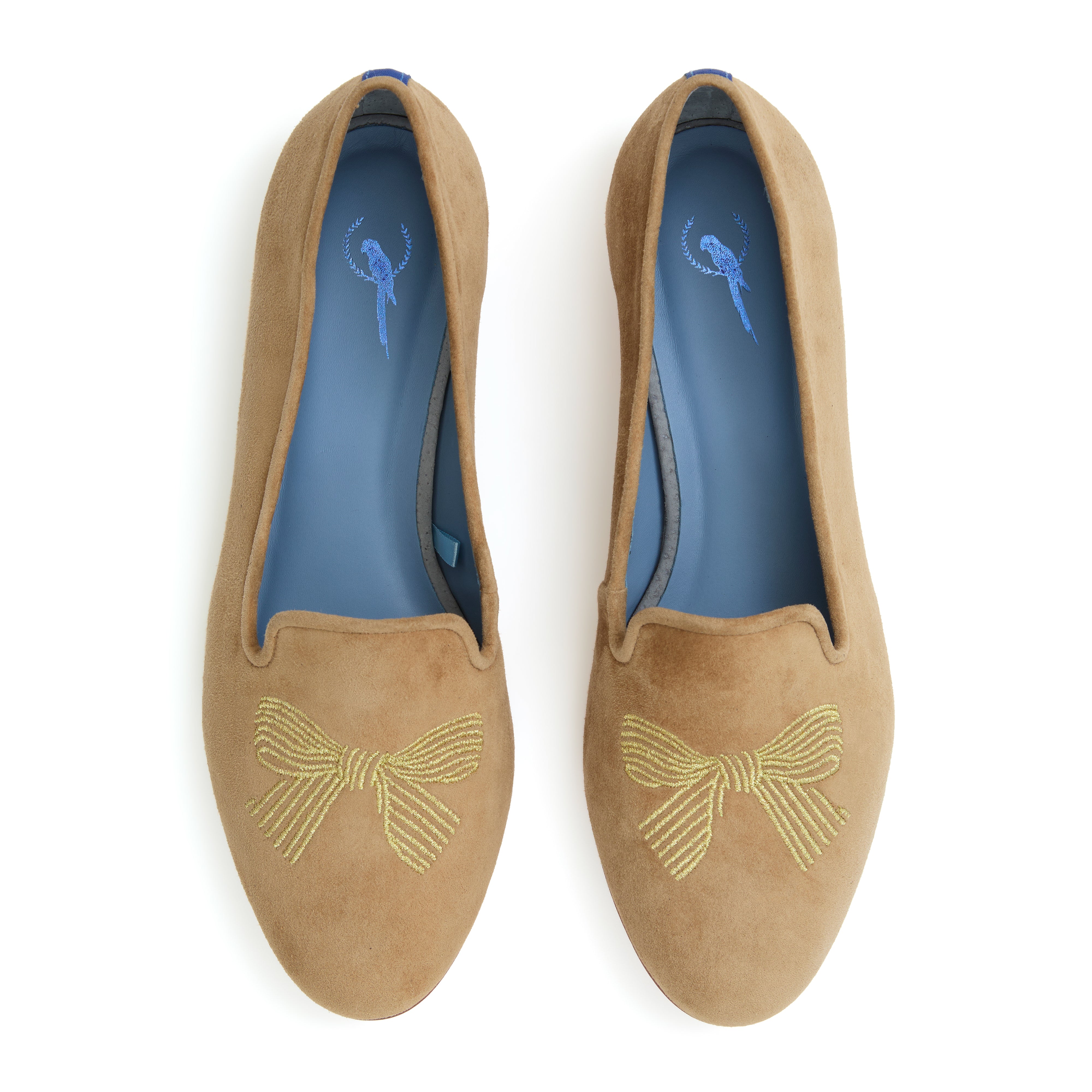 Loafer Lace Camurça Bege Monica Salgado