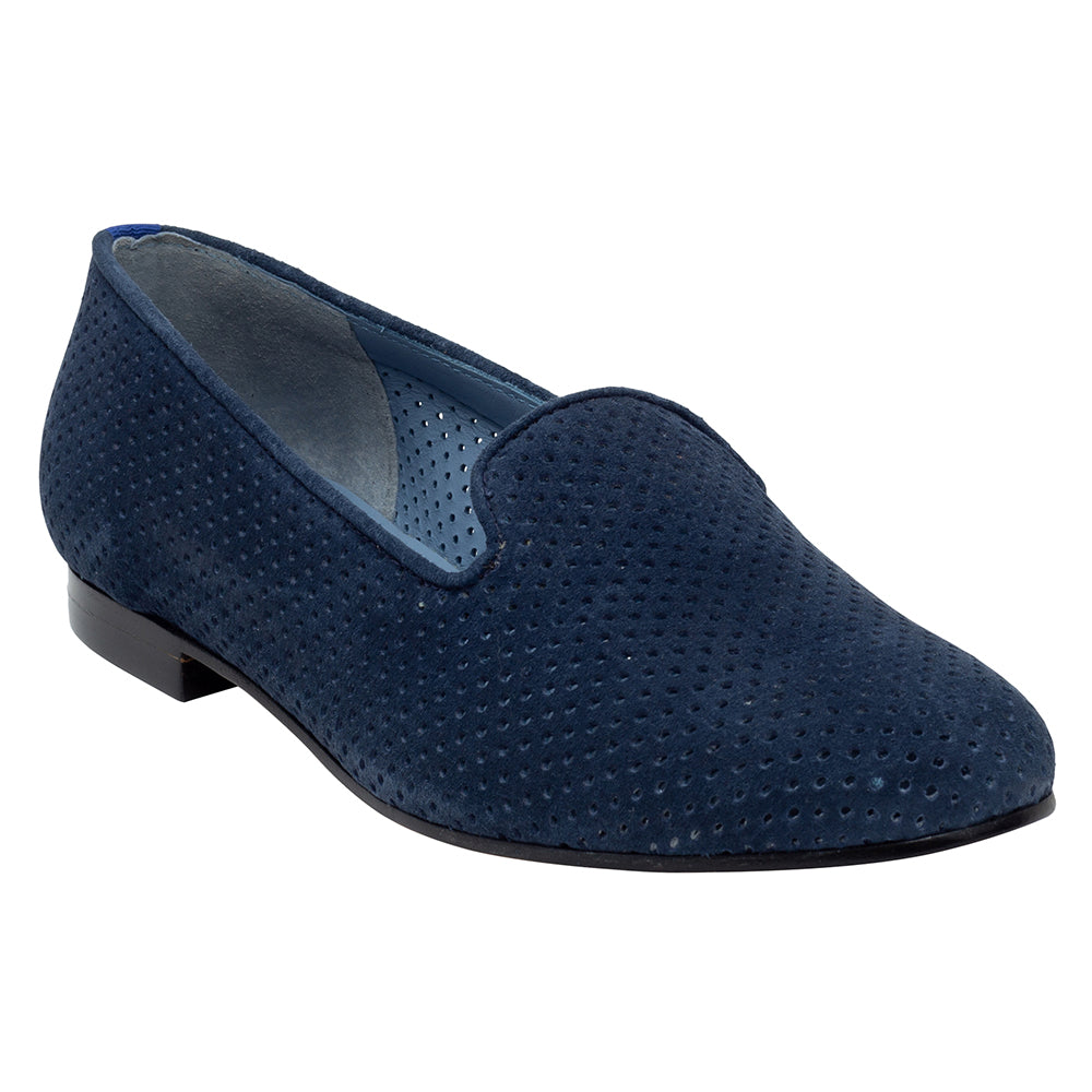 Loafer Camurça Saudade Azul Marinho