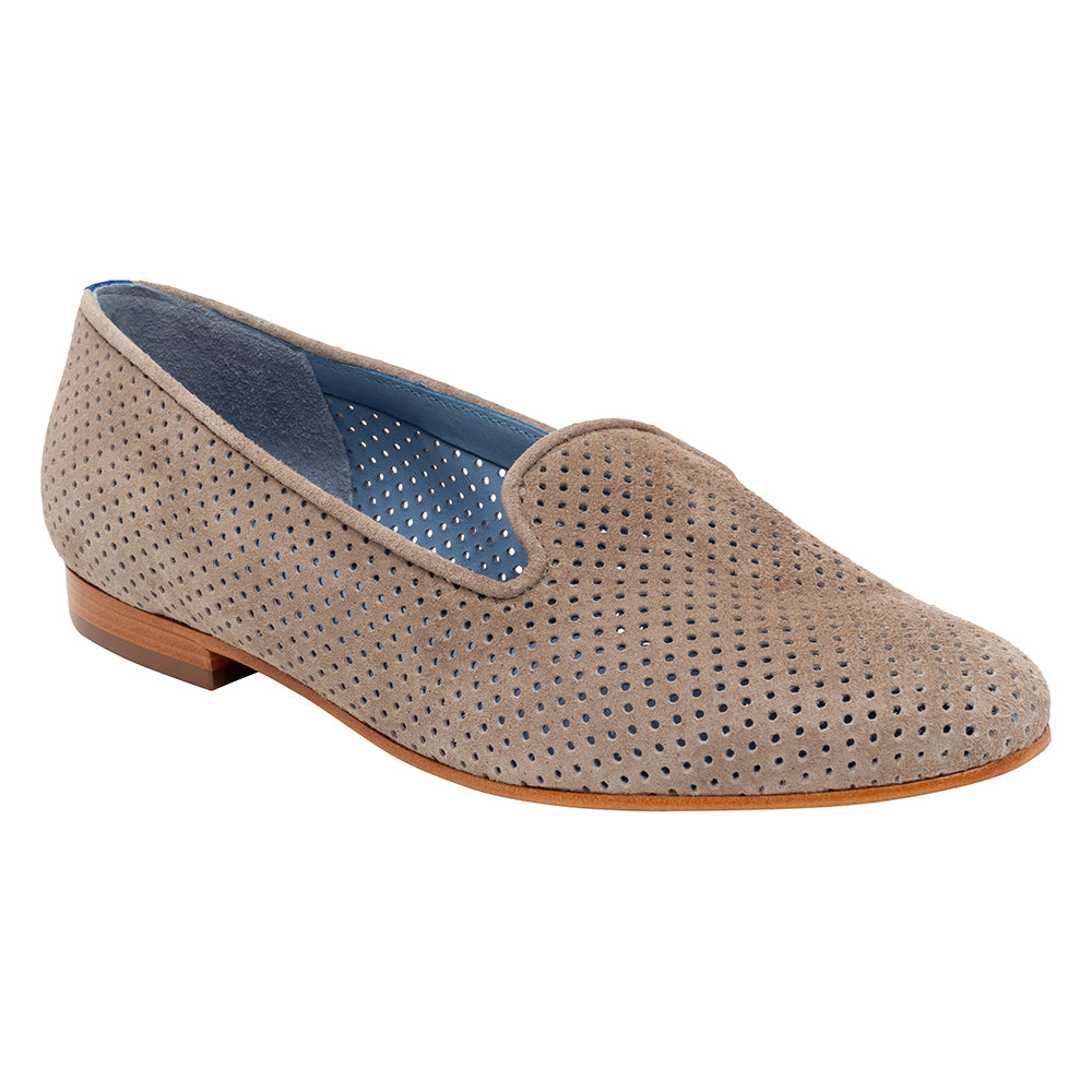 Loafer Camurça Saudade Cinza