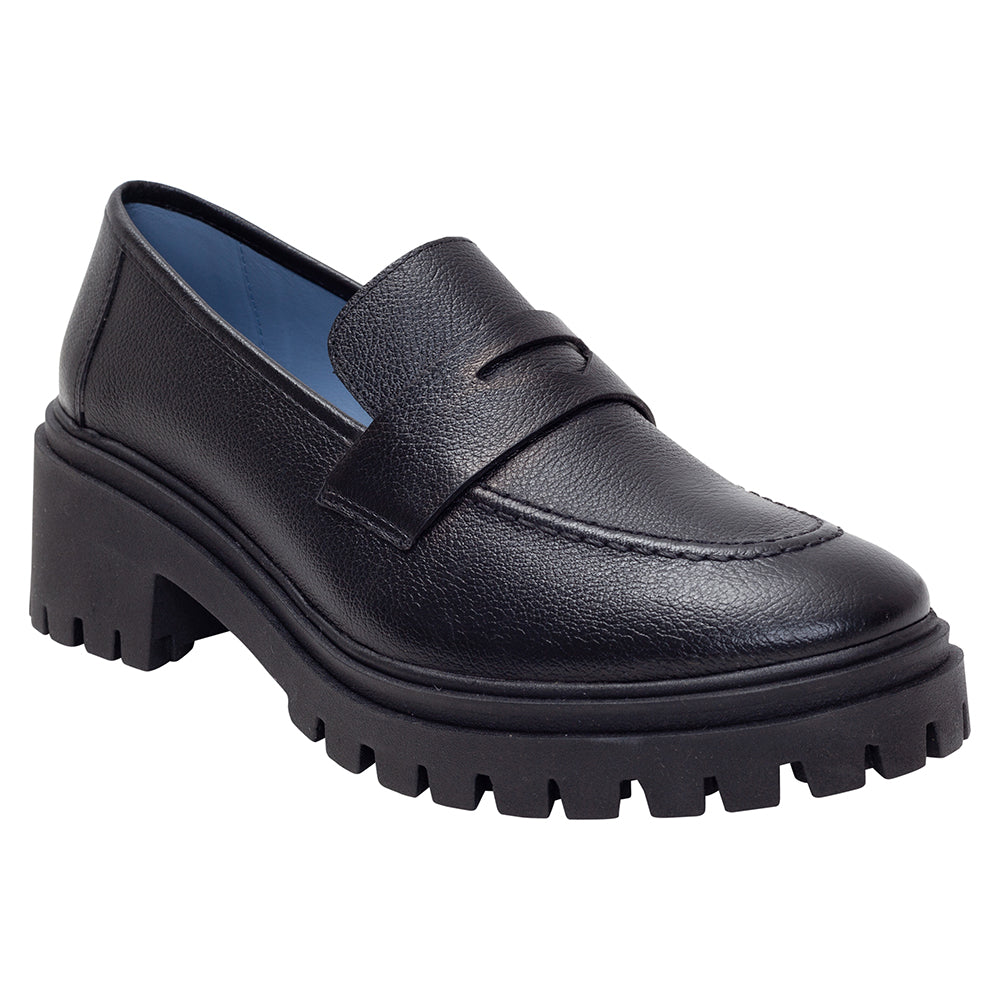 High Loafer Classic Couro Preto