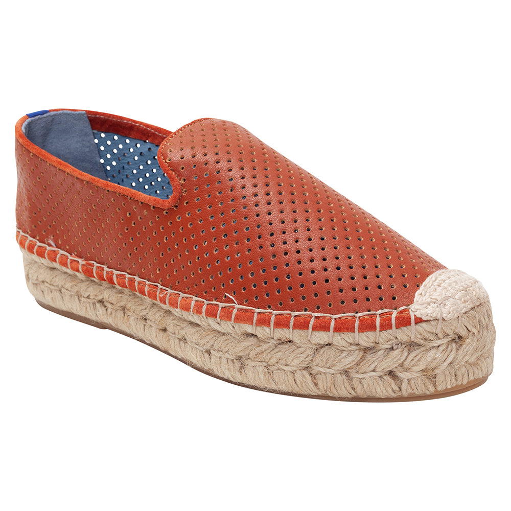 Espadrille Saudade Couro Caramelo